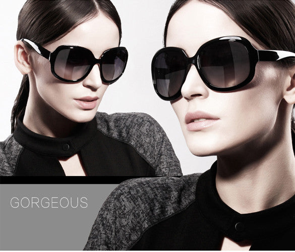 Women's Retro Vintage Shades Oversized Designer Sunglasses - OhYoursFashion - 2