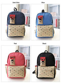 Canvas Travel Shoulder School Backpack Bag - O Yours Fashion - 5