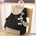 Canvas Satchel Shoulder School Backpack Bag - Oh Yours Fashion - 1