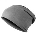New Solid Color Unisex Hip-hop Cap Beanie Hat Winter Slouch 7 Colors One Size Elastic - Oh Yours Fashion - 5