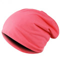 New Solid Color Unisex Hip-hop Cap Beanie Hat Winter Slouch 7 Colors One Size Elastic - Oh Yours Fashion - 11