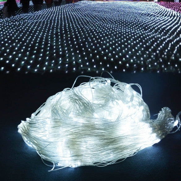 New 4M x 6M 880 LED Net Light Fairy Party Wedding festival Wedding Lights - Oh Yours Fashion - 2