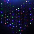 New Beautiful Colorful 128 LED String Fairy Heart Lights 3M - Oh Yours Fashion - 3