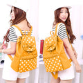 Polka Dots Bowknot Girls School Backpack - Oh Yours Fashion - 3