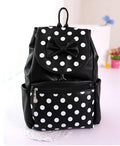 Polka Dots Bowknot Girls School Backpack - Oh Yours Fashion - 8