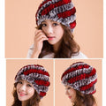 High Quality New Women's Winter Ear Cap Hat Ski Slouch Hot Hat Cap - Oh Yours Fashion - 4