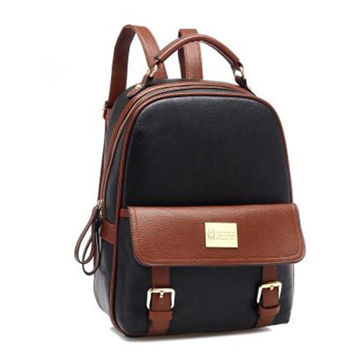 Girls PU School Travel Backpack Bag - OhYoursFashion - 1