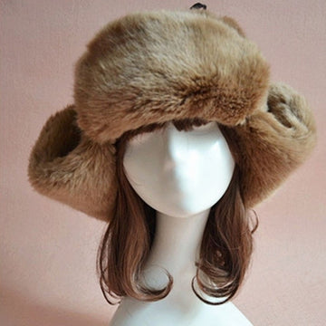 New Fashion New Faux Fur Hat Cap For Winter Fuzzy Cap - Oh Yours Fashion - 1