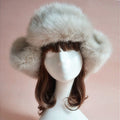 New Fashion New Faux Fur Hat Cap For Winter Fuzzy Cap - Oh Yours Fashion - 4
