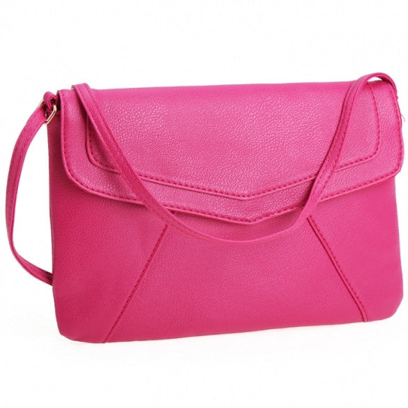 New Women Lady Envelope Clutch Shoulder Evening Handbag Tote Bag Purse 5 Colors - Oh Yours Fashion - 6