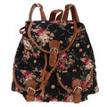 Casual Cute Fashion Girl Lady Women's Canvas Travel Satchel Shoulder Bag Backpack School Rucksack - Oh Yours Fashion - 2