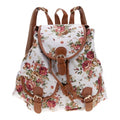 Casual Cute Fashion Girl Lady Women's Canvas Travel Satchel Shoulder Bag Backpack School Rucksack - Oh Yours Fashion - 5