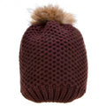 New Fashion Women's Stylish Knit Faux Fur Warm Cap Hat - Oh Yours Fashion - 5