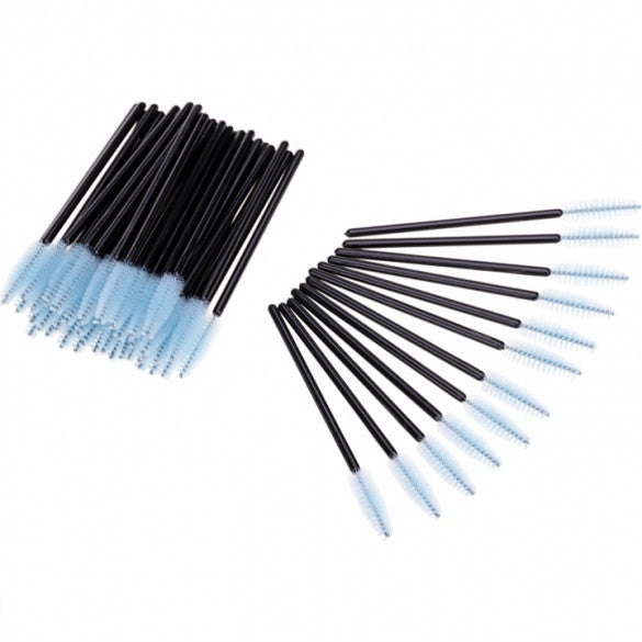 New 50PCS Disposable Eyelash Brush Applicator Makeup Cosmetic Tool For Lady - Oh Yours Fashion - 4