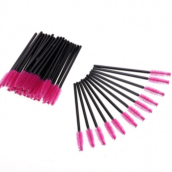 New 50PCS Disposable Eyelash Brush Applicator Makeup Cosmetic Tool For Lady - Oh Yours Fashion - 6