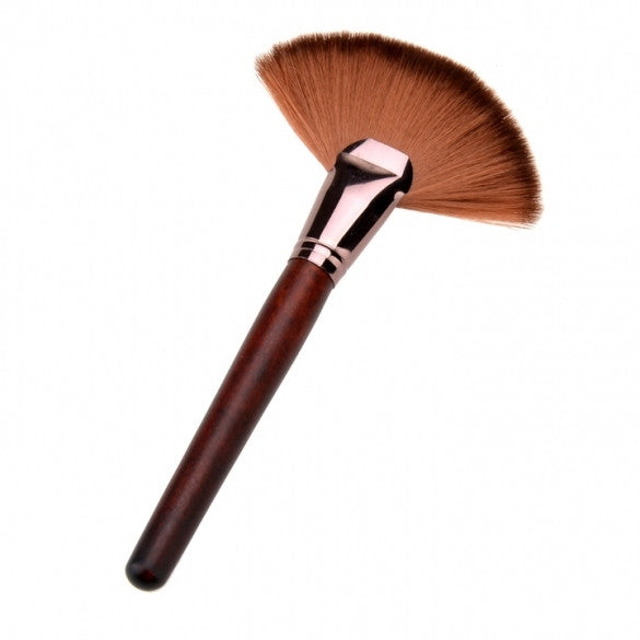 New Modish Pro Makeup Cosmetic Tool Large Fan Blush Powder Foundation Brush - Oh Yours Fashion - 5