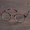 4 Colors Stylish New Personality Practical Decoration Retro Round Lens Plano Optical Glasses - Oh Yours Fashion - 4