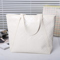 New Fashion Women's Girl Plaid Synthetic Leather Handbag Shoulder Bag - Oh Yours Fashion - 5