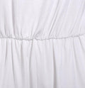 Off Shoulder Lace Stitching Elastic Waist Jumpsuit - OhYoursFashion - 4