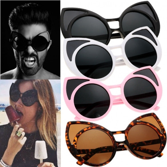 Unisex Cute Animal Shape Round Plastic Frame Casual Outdoor Sunglasses - Oh Yours Fashion - 1