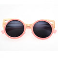 Lady Women's Retro Charming Round Lens Hollow Out Full Frame Sunglasses - Oh Yours Fashion - 2