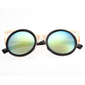 Lady Women's Retro Charming Round Lens Hollow Out Full Frame Sunglasses - Oh Yours Fashion - 6