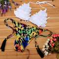 Push Up Padded Printed Bra And Briefs - OhYoursFashion - 1