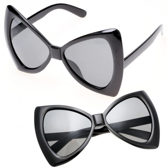 New Fashion Women's European Style Sunglasses Bowknot Frame Big Lens Eyewear Shades Glasses - Oh Yours Fashion - 1