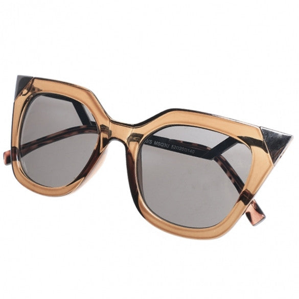 Women's Retro Square Frame Big Lens Eyewear Shades Sunglasses - Oh Yours Fashion - 6