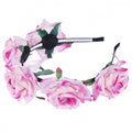 New Fashion Wedding Hair Garland Flower Hair Hoop Headband Flower Hair Accessories - Oh Yours Fashion - 2