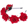 New Fashion Wedding Hair Garland Flower Hair Hoop Headband Flower Hair Accessories - Oh Yours Fashion - 4