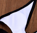 V-neck Backless Hollow Out Bandage Beach Monokini Swimwear - OhYoursFashion - 8