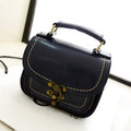 Fashion Women Synthetic Leather Small Flap Handbag Shoulder Bag Messenger Bags - Oh Yours Fashion - 2