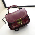 Fashion Women Synthetic Leather Small Flap Handbag Shoulder Bag Messenger Bags - Oh Yours Fashion - 5