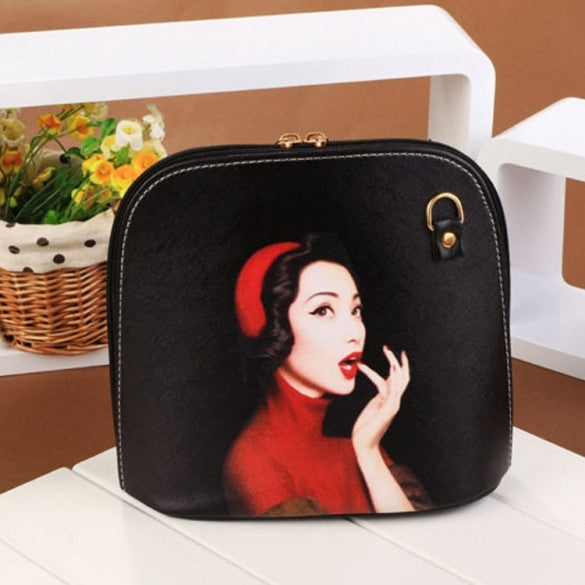 Hot Fashion Women Synthetic Leather Print Cross Bag Small Casual Party Messenger Bag Shoulder Bag - Oh Yours Fashion - 5
