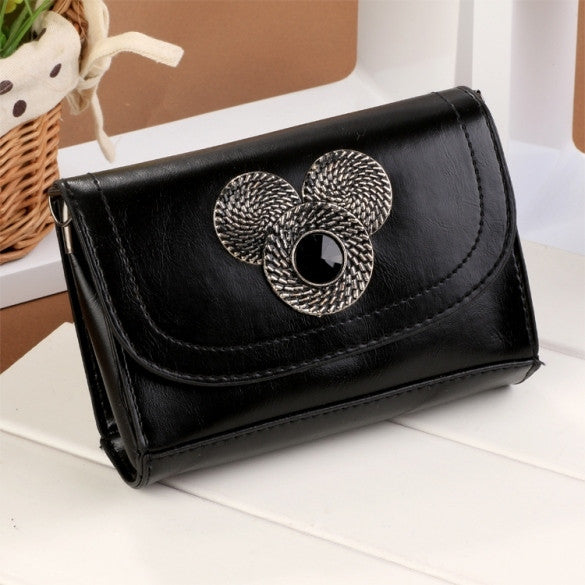 New Women Fashion Synthetic Leather Chain Shoulder Bag Handbags Casual Cross Bags - Oh Yours Fashion - 1