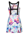 Flower Print Backless Mini Tank Dress - O Yours Fashion - 5