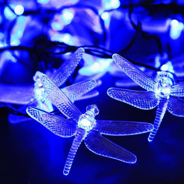 New Solar Powered 30 LED String Light For Room Outdoor Patio Garden Home Christmas Party Decoration - Oh Yours Fashion - 1