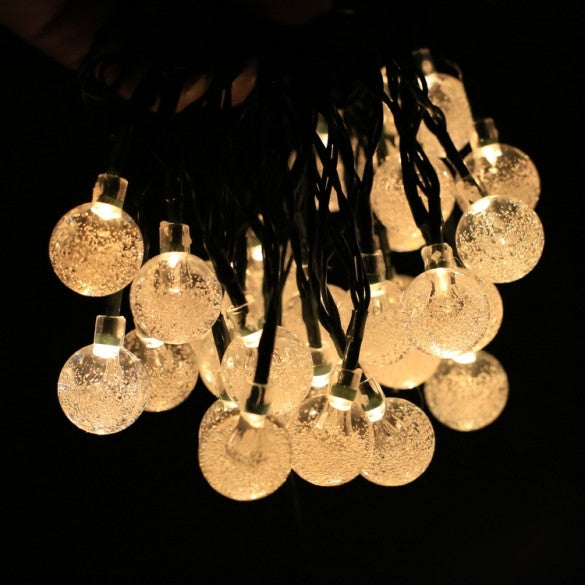 New Solar Powered 30 LED String Light For Room Garden Home Christmas Party Decoration - Oh Yours Fashion - 4