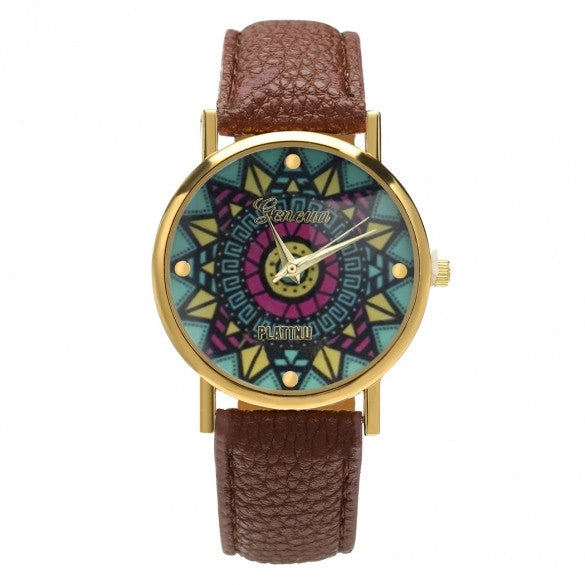 New Fashion Women Casual Retro Style Wristwatch Alloy Elegant Quartz Watch - Oh Yours Fashion - 4