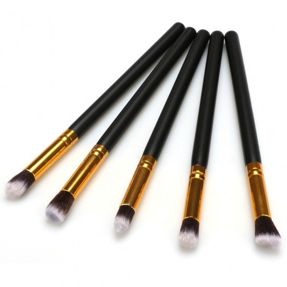 5PCS Professional Makeup Brush Set Cosmetic Brushes Eye And Face Makeup Brush Tool - Oh Yours Fashion