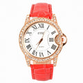 Hot Fashion Practical 6 Colors Adjustable Synthetic Leather Strap Women Watches - Oh Yours Fashion - 6
