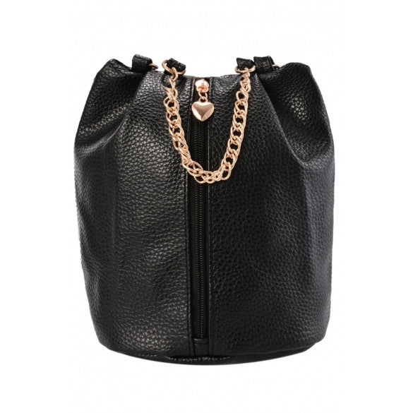 New Fashion Casual Vintage Style Women Synthetic Leather Shoulder Bag Hand Bag - Oh Yours Fashion - 1