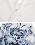 Women Fashion Sleeveless Floral Print Short Dress - OhYoursFashion - 7