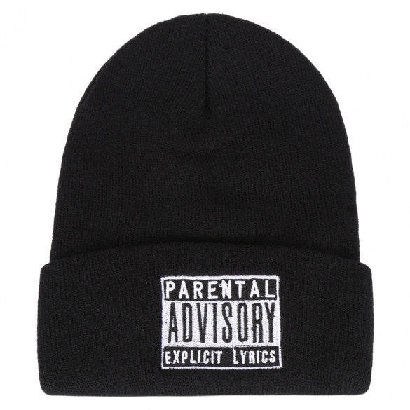 Fashion Warm Unisex Knit Ski Hats Letter Pattern Hip-Hop Beanie Cap Hat - Oh Yours Fashion - 1