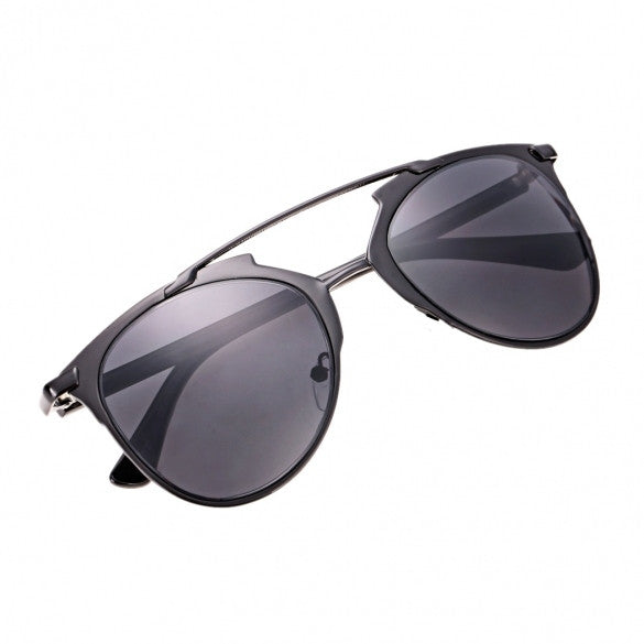 Vintage Style Unisex Mirror Lens Sunglasses Glasses Eyewear Metal Frame - Oh Yours Fashion - 5