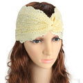 Women Fashion Lace Elastic Twisted Wide Hair Bands Headbands Hair Accessories - Oh Yours Fashion - 8