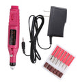 Fast Nail Art Drill Kit Set Electric File Buffer Bits Acrylic Portable Salon Machine US/EU/UK Plug - Oh Yours Fashion - 2