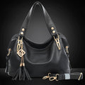 Women's Fashion Casual Leather Handbags Totes Purses 4 Colors - Oh Yours Fashion - 1