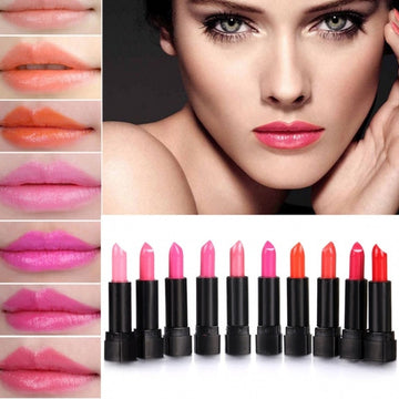 10 Colors Makeup Lipstick Lip Balm Pencil Beauty Long Lasting Lip Stick Set Kit - Oh Yours Fashion - 1